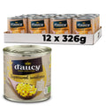 D'Aucy Sweetcorn Kernels – Canned Vegetables 326g (Pack of 12)