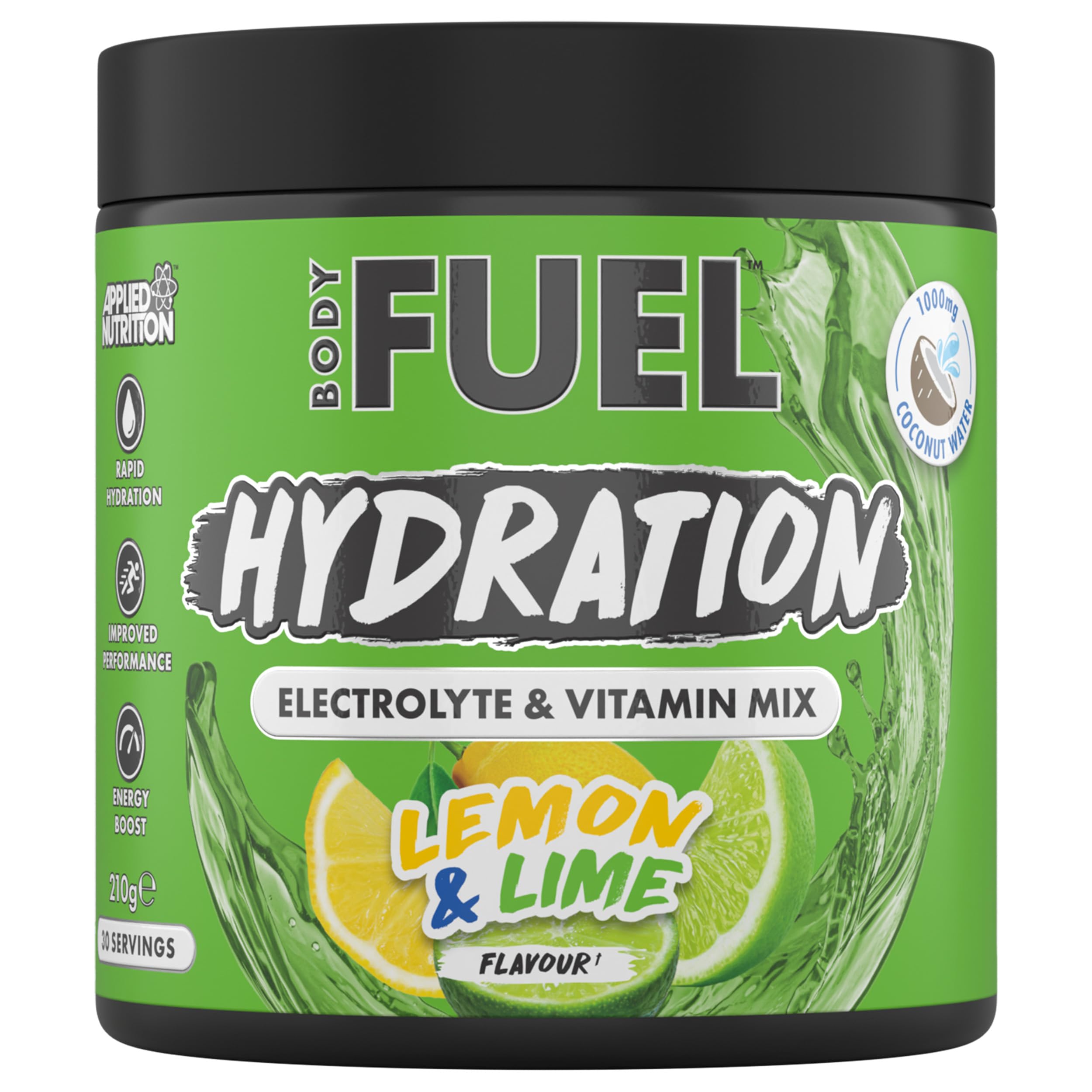 Electrolyte & Vitamin Powder – Lemon & Lime Hydration (210g)