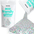 Hemway Silver Holographic Chunky Biodegradable Glitter - 100g Eco-Friendly