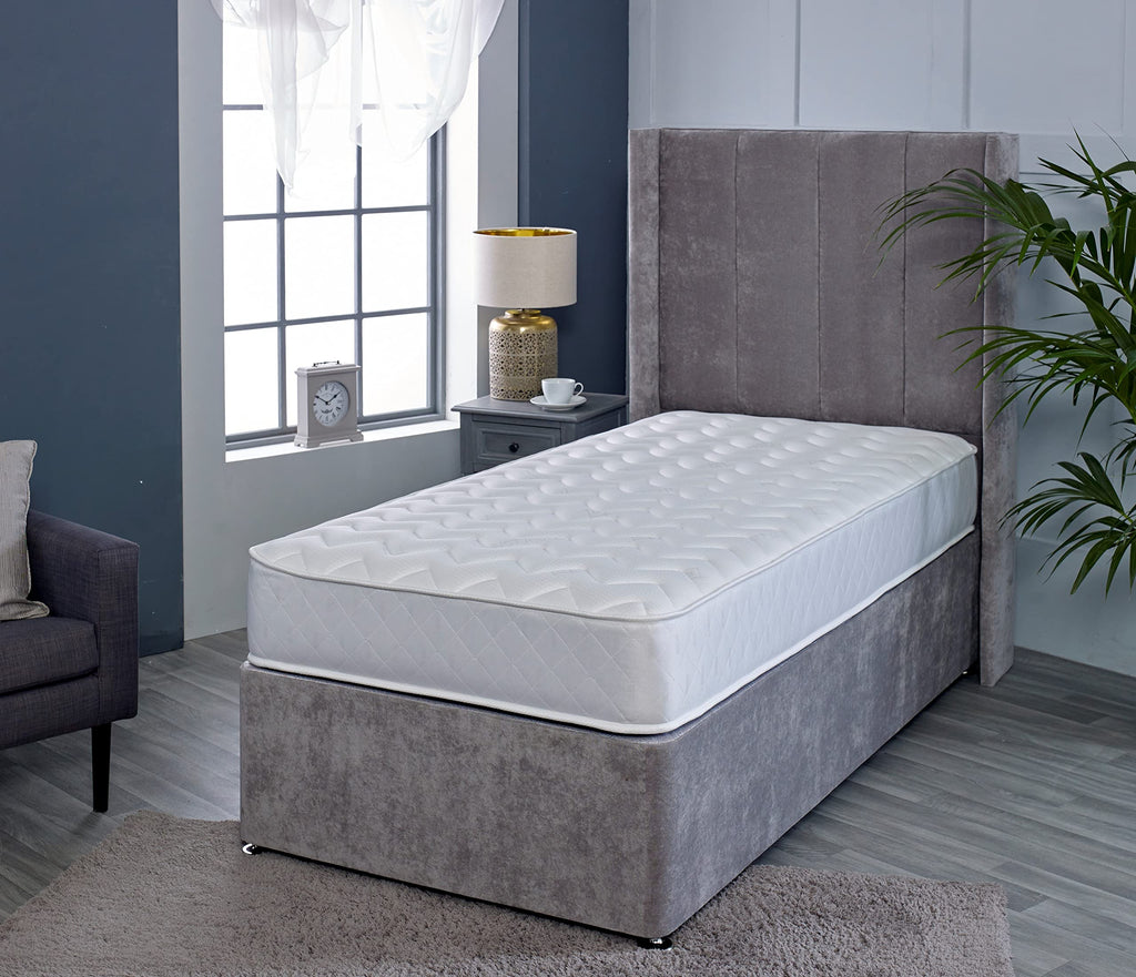 Starlight Beds Astral White Hybrid EU Small Single Mattress - 80x200