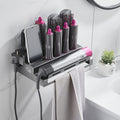 Aluminum Wall Mount Organizer for Dyson Airwrap Styler - Grey