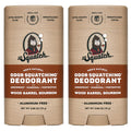 Dr. Squatch Natural Deodorant for Men - Wood Barrel Bourbon 2 Pack