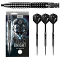 Harrows Black Knight 90% Tungsten Steel Tip Darts Set – 24g Professional