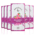 Brodies Red Berry Crush Fruit Infusion - 120 Tea Bags (6 Boxes)