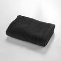 Douceur d'Intérieur, Tendresse Hand Towel 50 x 90 cm Black Sponge Plain - image 1