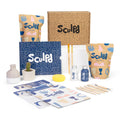 Sculpd Pottery Starter Kit | Air Dry Clay Set for 2 with Matte Varnish