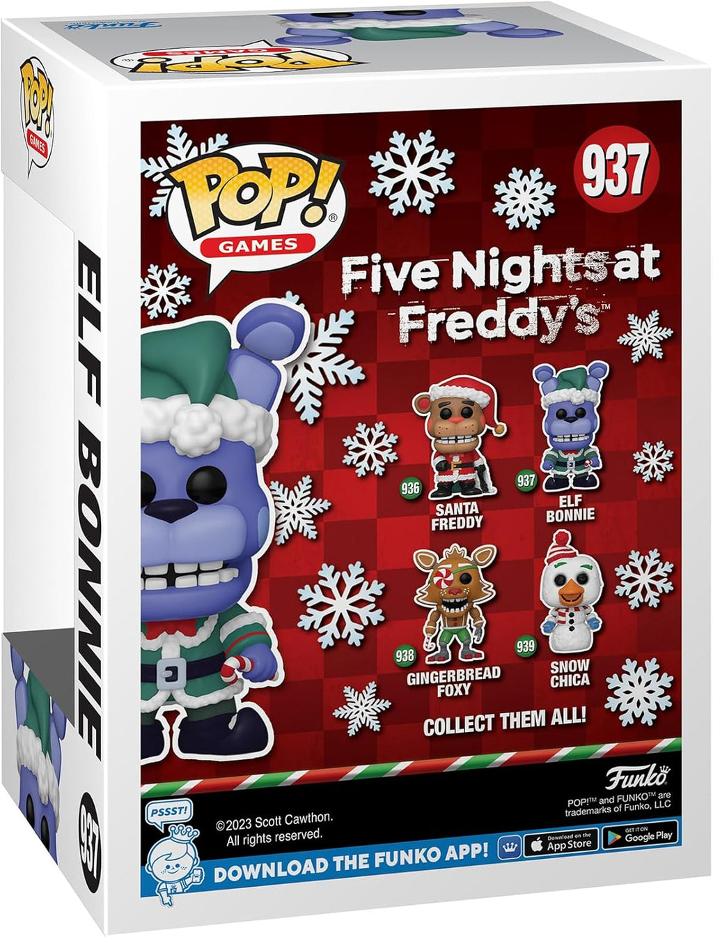 Funko POP! Games: FNAF Holiday Season Elf Bonnie Vinyl Figure