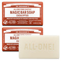 Dr. Bronner's Eucalyptus Pure-Castile Bar Soap - Organic 5oz (2 Pack)