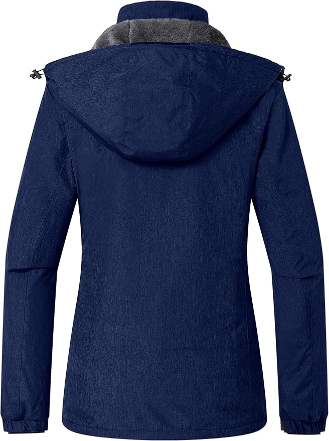 Wantdo Women's Waterproof Ski Jacket | Insulated Winter Snowboard Coat