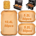 GINOYA Air Fryer Liners for Ninja Foodi FlexDrawer 10.4L - 150PCS