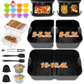 Pietuley 28Pcs Air Fryer Accessories for Ninja Foodi Flexi Drawer AF500UK