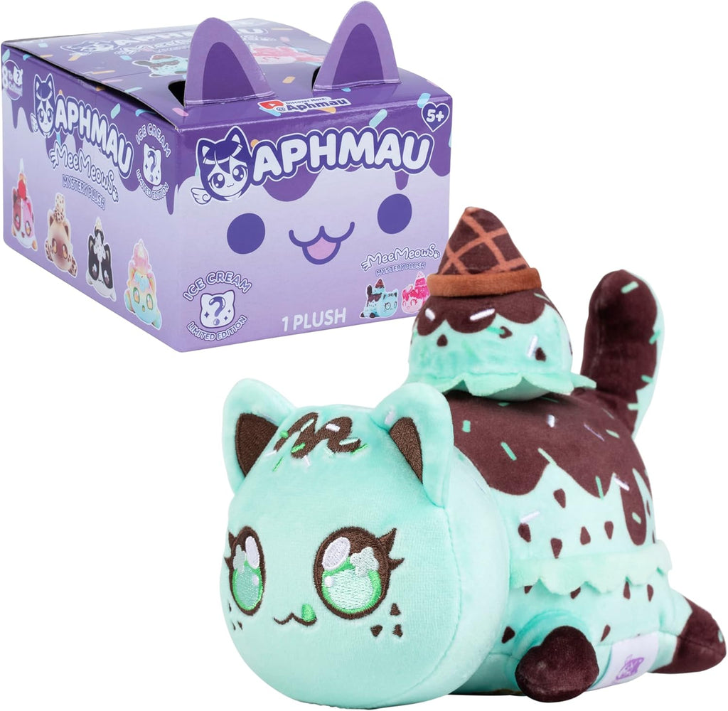 Aphmau MeeMeows Ice Cream Friends 6-inch Mystery Plush Cat Toy