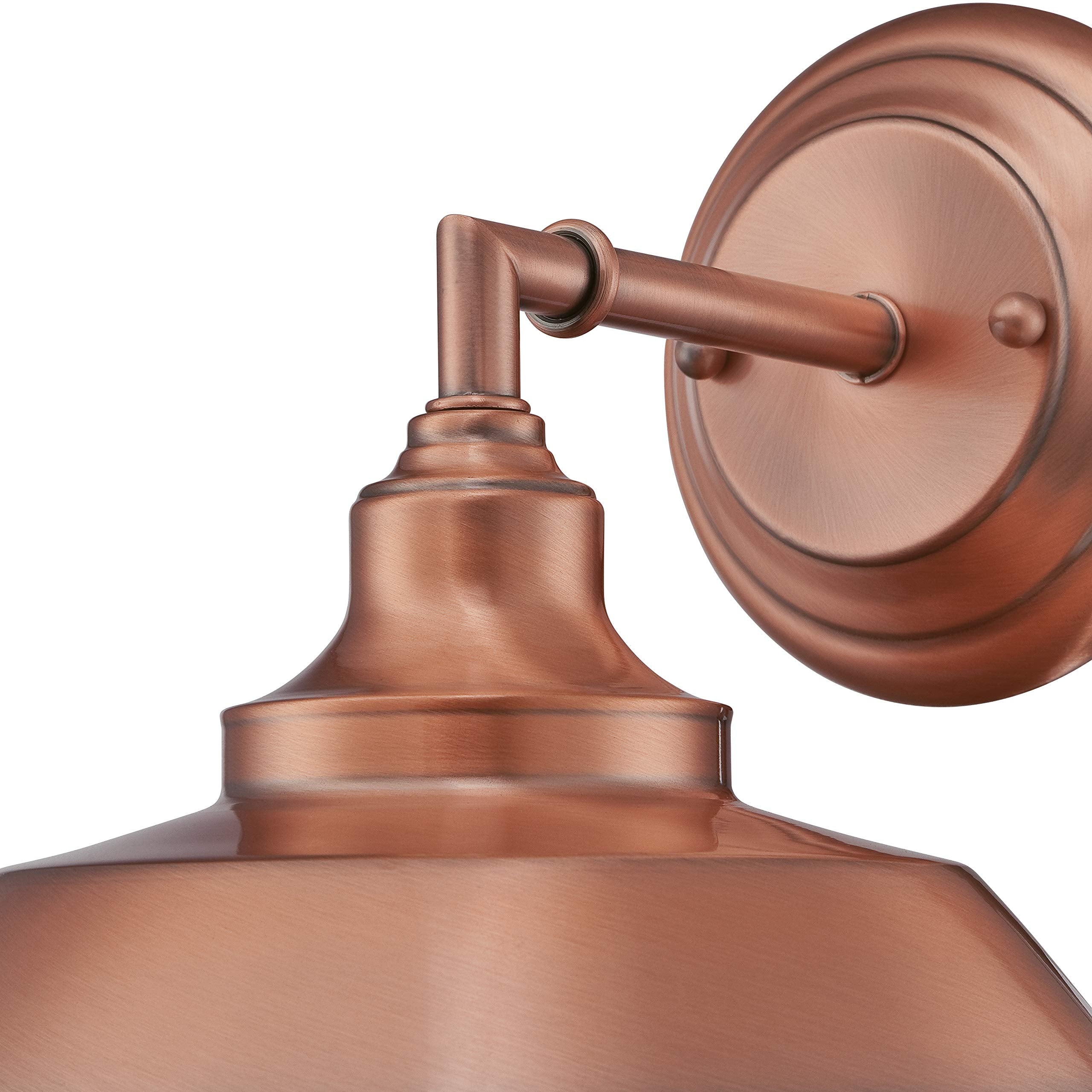 Westinghouse Iron Hill Industrial Wall Fixture – Washed Copper Finish