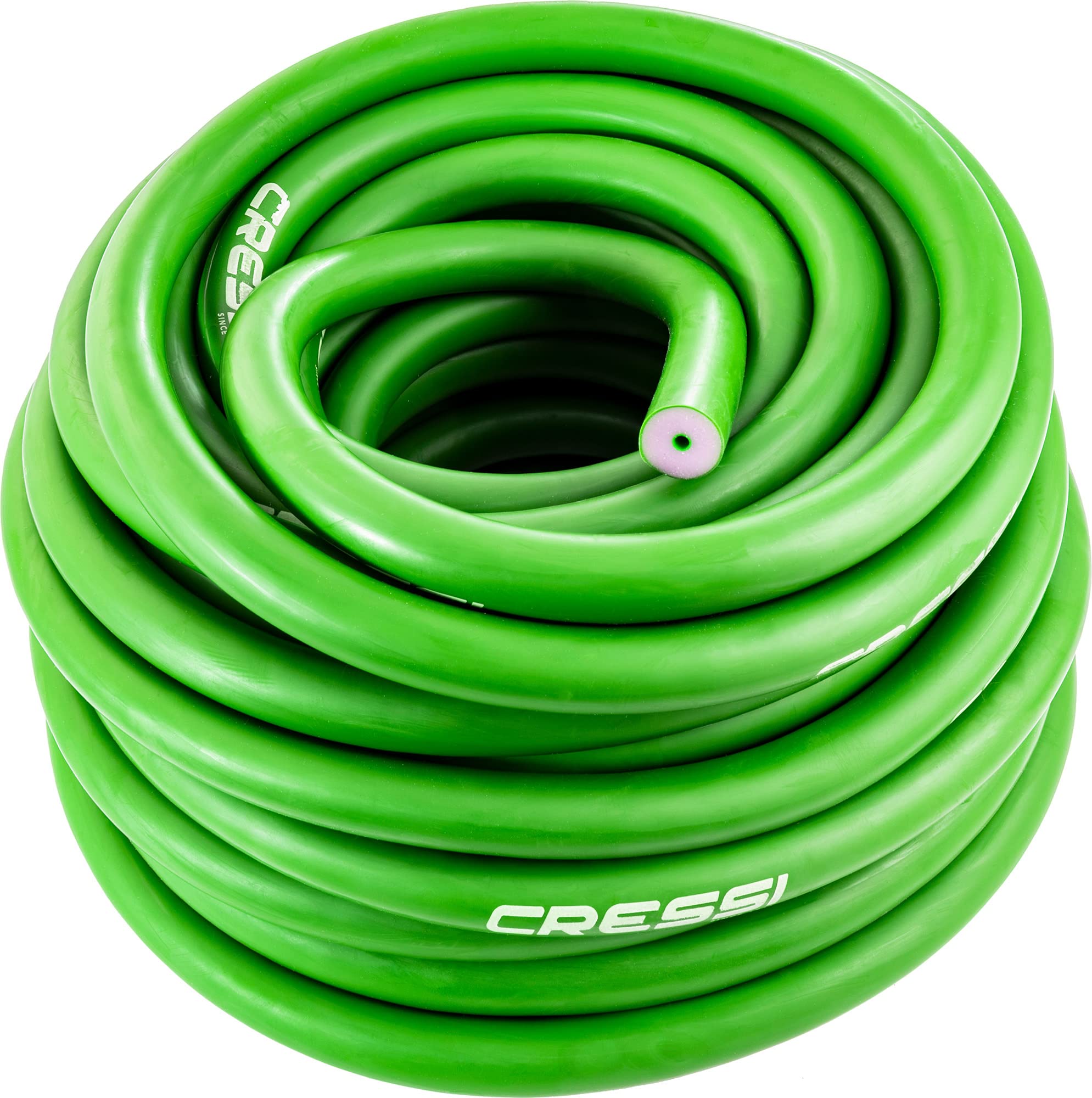 Cressi Pure Latex Spearfishing Rubber Band Roll - Green, 16mm x 3m