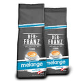 Der-Franz Melange Ground Coffee – 100% Arabica Viennese Blend, 1kg