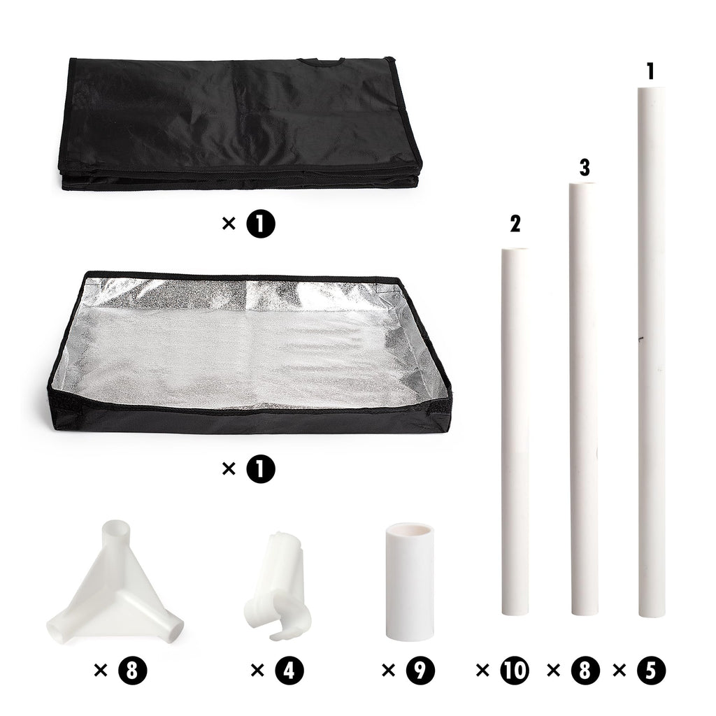 POTLAB Mini Grow Tent for AeroGarden Hydroponics Indoor Herb Garden