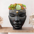 Bossa Linda Face Head Planter – Handmade Wall & Tabletop Succulent Pot