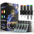 Poseidon Professional Tattoo Cartridges - 50 Pack Assorted #12 Needles