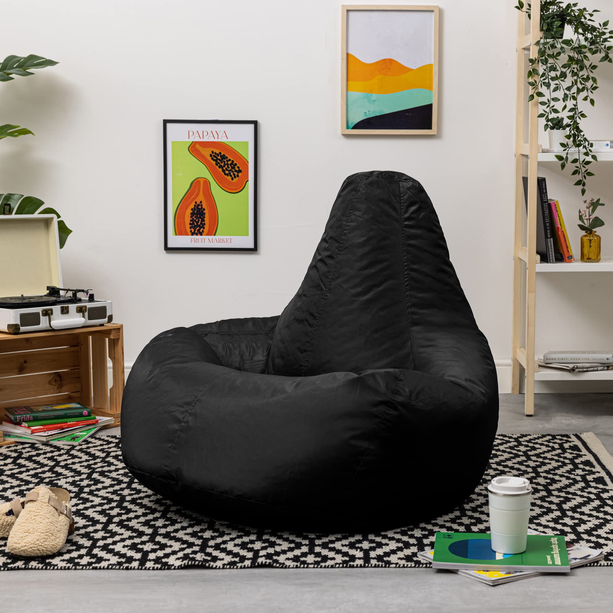Bean Bag Bazaar Recliner Gaming Chair – Water Resistant Outdoor Beanbag