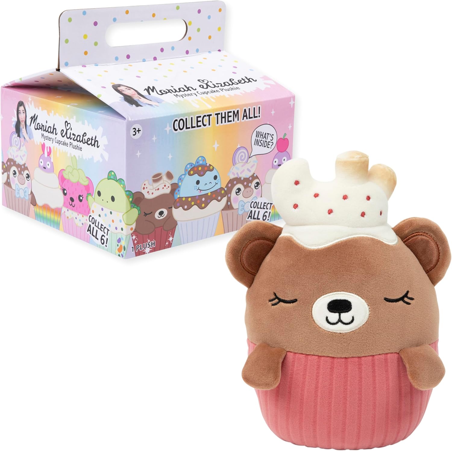 Moriah Elizabeth Cupcake Mystery Plush – 6 Inch Soft Collectible Toy