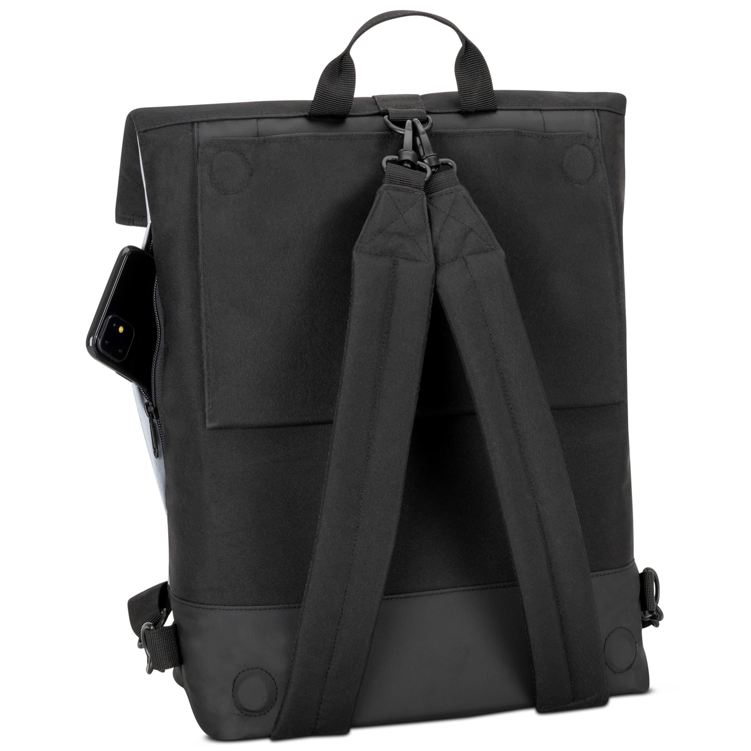 LARKSON Tammo 2-in-1 Bike Pannier Backpack | Reflective & Water-Repellent
