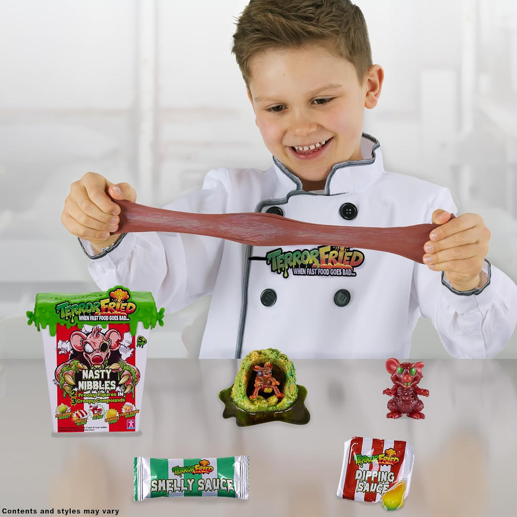 Terror Fried Nasty Nibbles Gross Collectibles with Slime & Figures