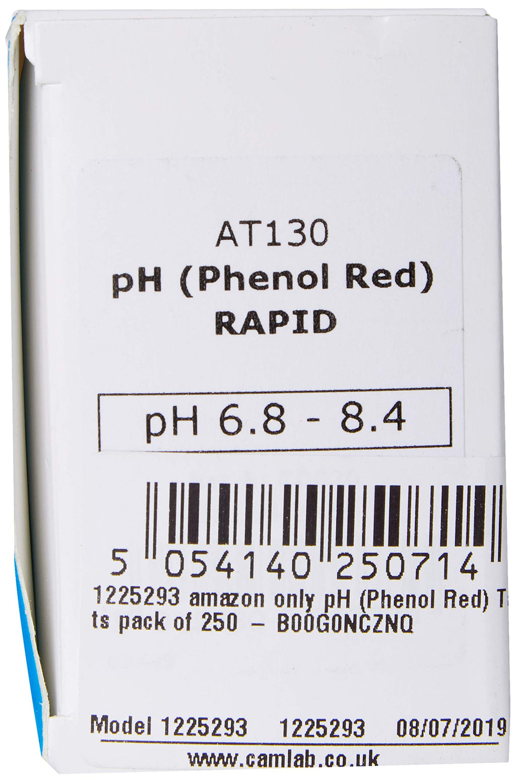 Palintest AT 130 pH Phenol Red Tablets for Pool & Spa - 250 Count