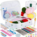 Coopay Crochet Starter Kit for Beginners | 21 Ergonomic Hooks & Cactus Case