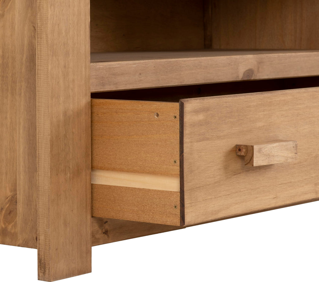 Seconique Tortilla Flat Screen Tv Unit in Distressed Waxed Pine - image 2