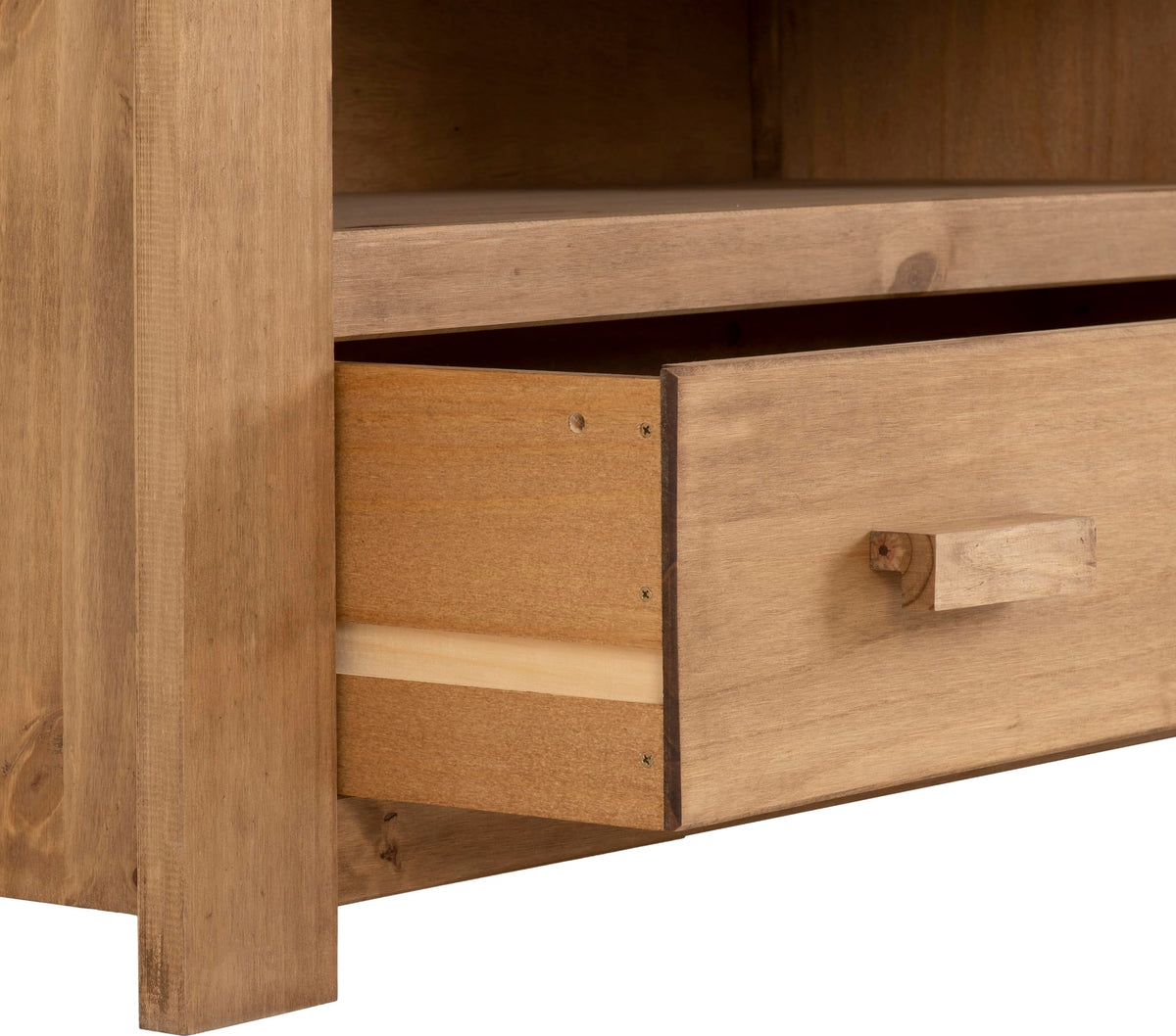 Seconique Tortilla Flat Screen Tv Unit in Distressed Waxed Pine - image 2
