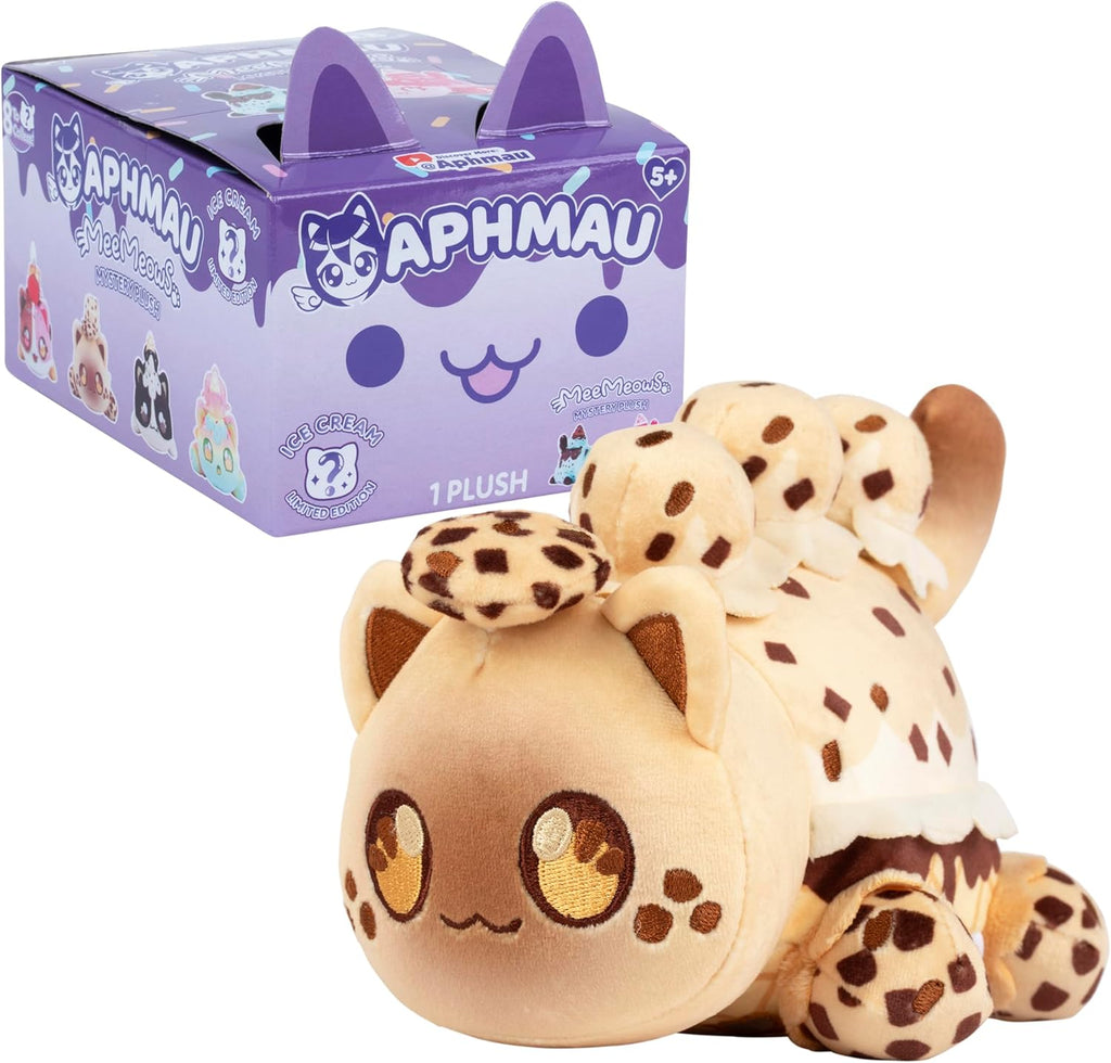 Aphmau MeeMeows Ice Cream Friends 6-inch Mystery Plush Cat Toy