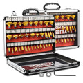 Yueqing Zhongji 35-Piece Router Bit Set | 1/4 Inch Shank C3 Alloy