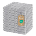Jolof Store Lavea Guest Towels – 10-Piece 100% Cotton Terry Flannels