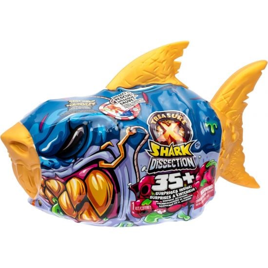 Treasure X Mega Shark Dissection Kit - 12-Inch Toy with 35 Surprises