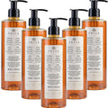 Prija Vitalising Ginseng Hand Wash | Luxury Italian Soap, 380ml (5 Pack)