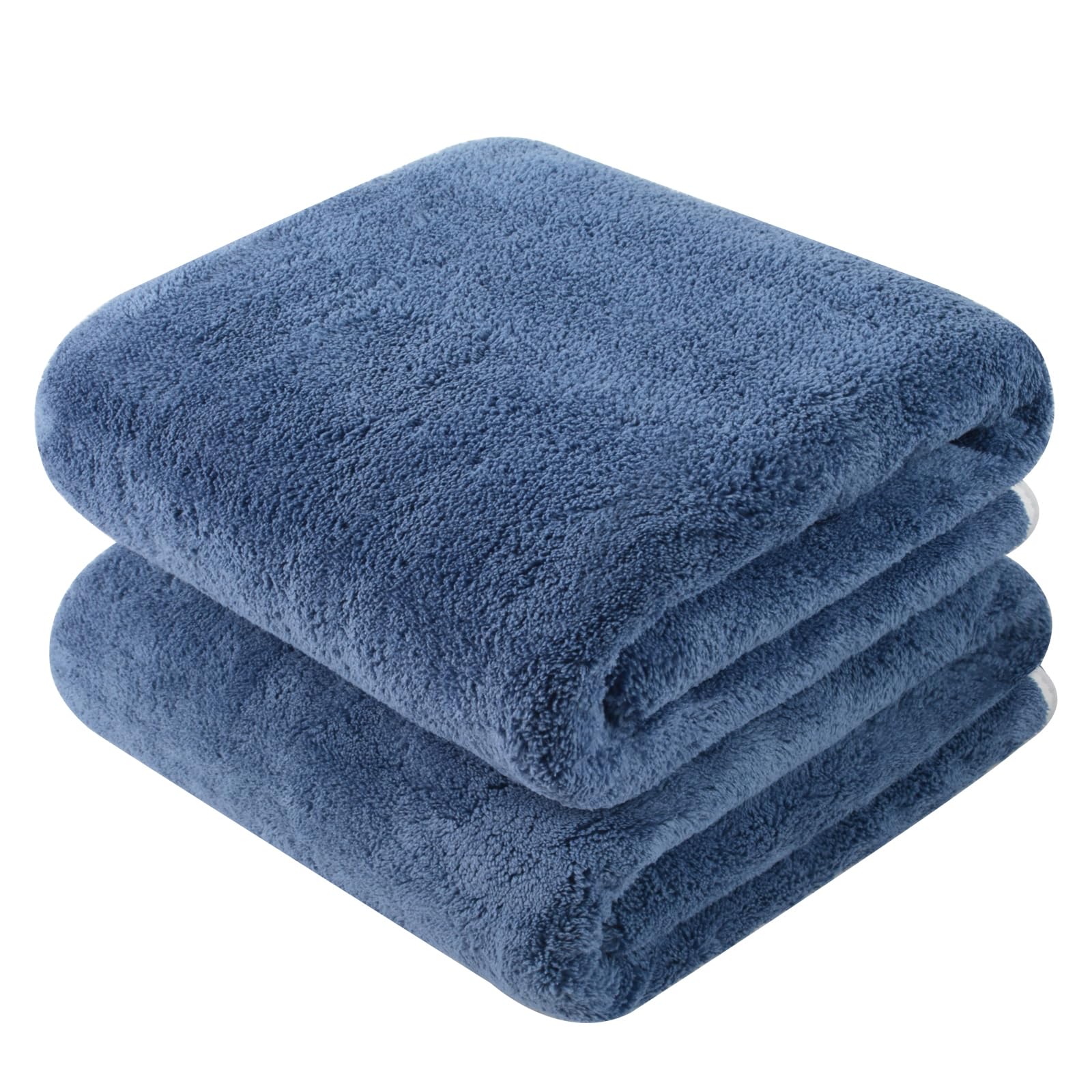 KinHwa Microfiber Bath Towels – Extra Large 76x152cm Quick Dry 2 Pack