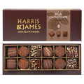 Harris & James Milk Chocolate Selection Box – 12 Piece Luxury Gift