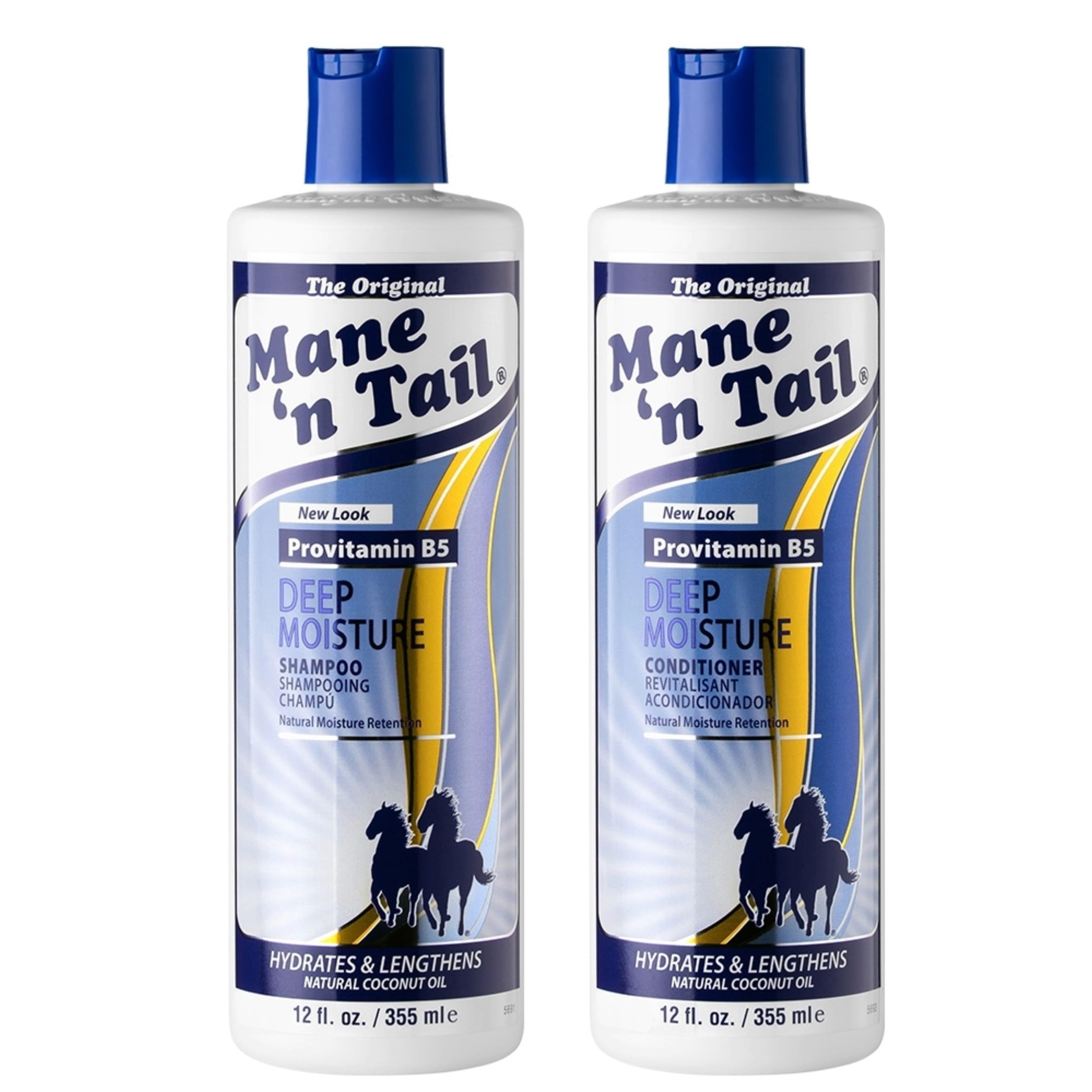 Mane 'n Tail Deep Moisture Shampoo & Conditioner Duo | Provitamin B5 | 355ml