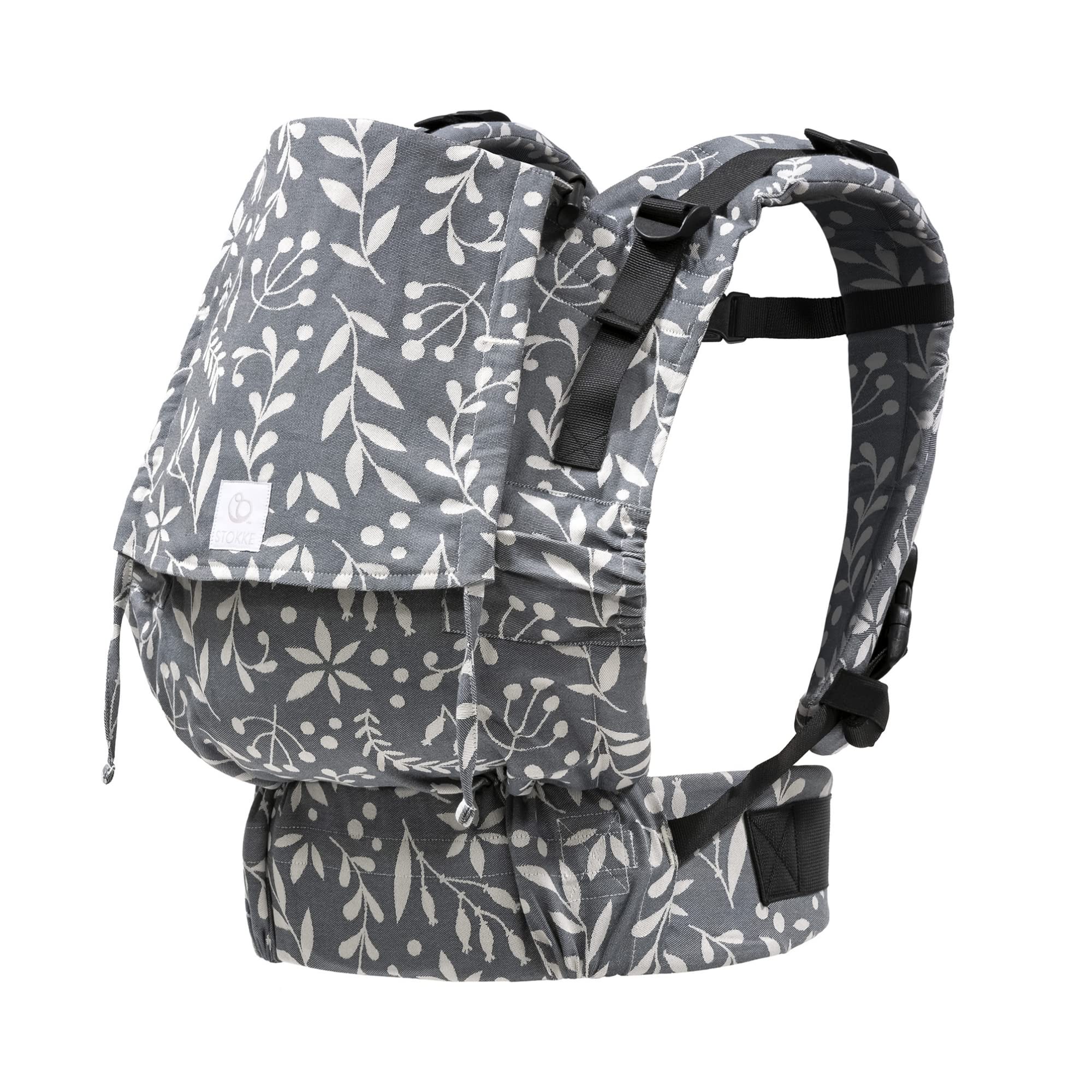 Stokke Limas Carrier Flex – Full-Buckle Baby Carrier, Floral Slate