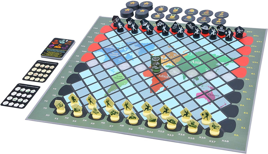 Snaps OMNI TACT Strategy Board Game – Patriotic Defense & Tactics