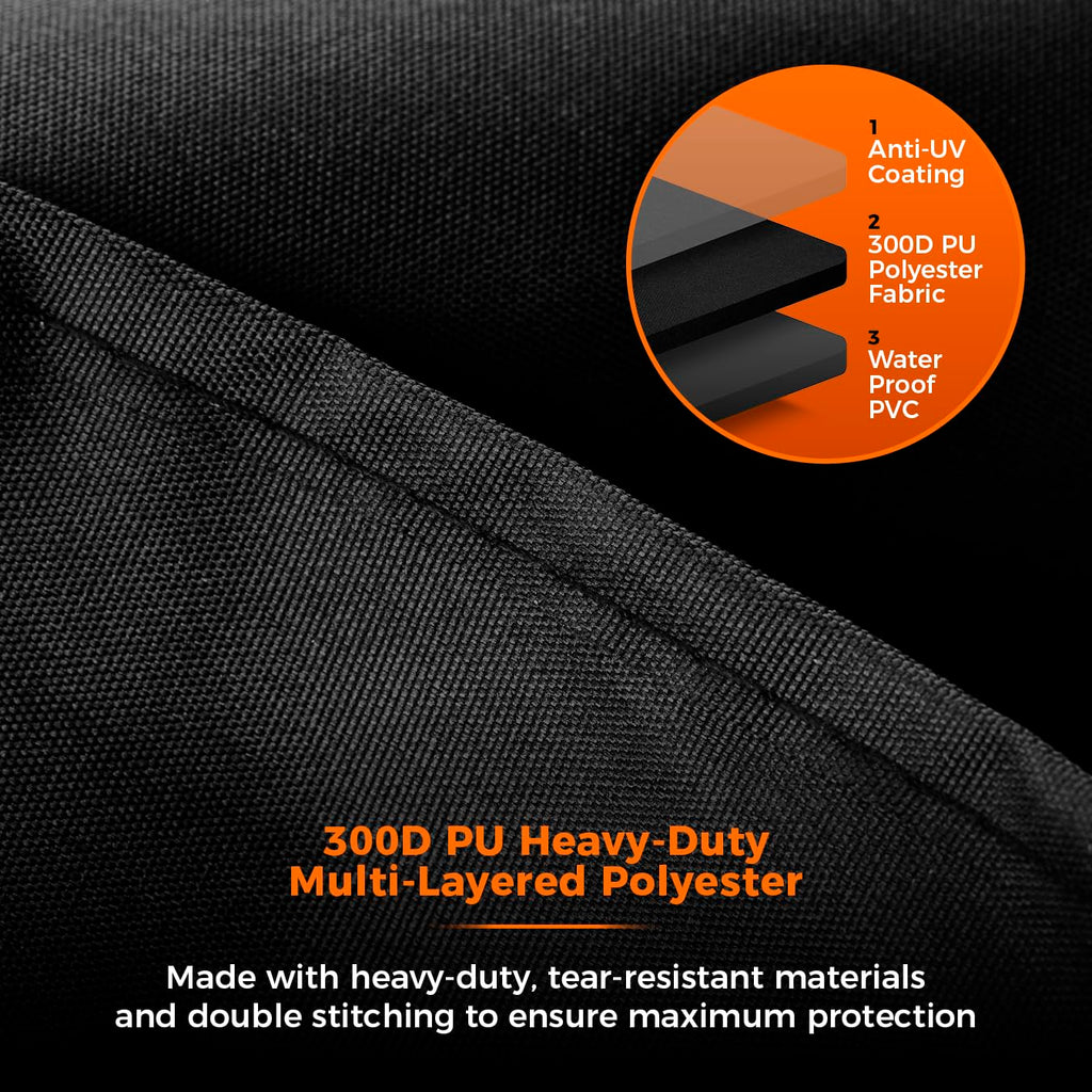 Tower Extra Large 4 Burner BBQ Cover – Heavy-Duty Waterproof Gas Grill Cover