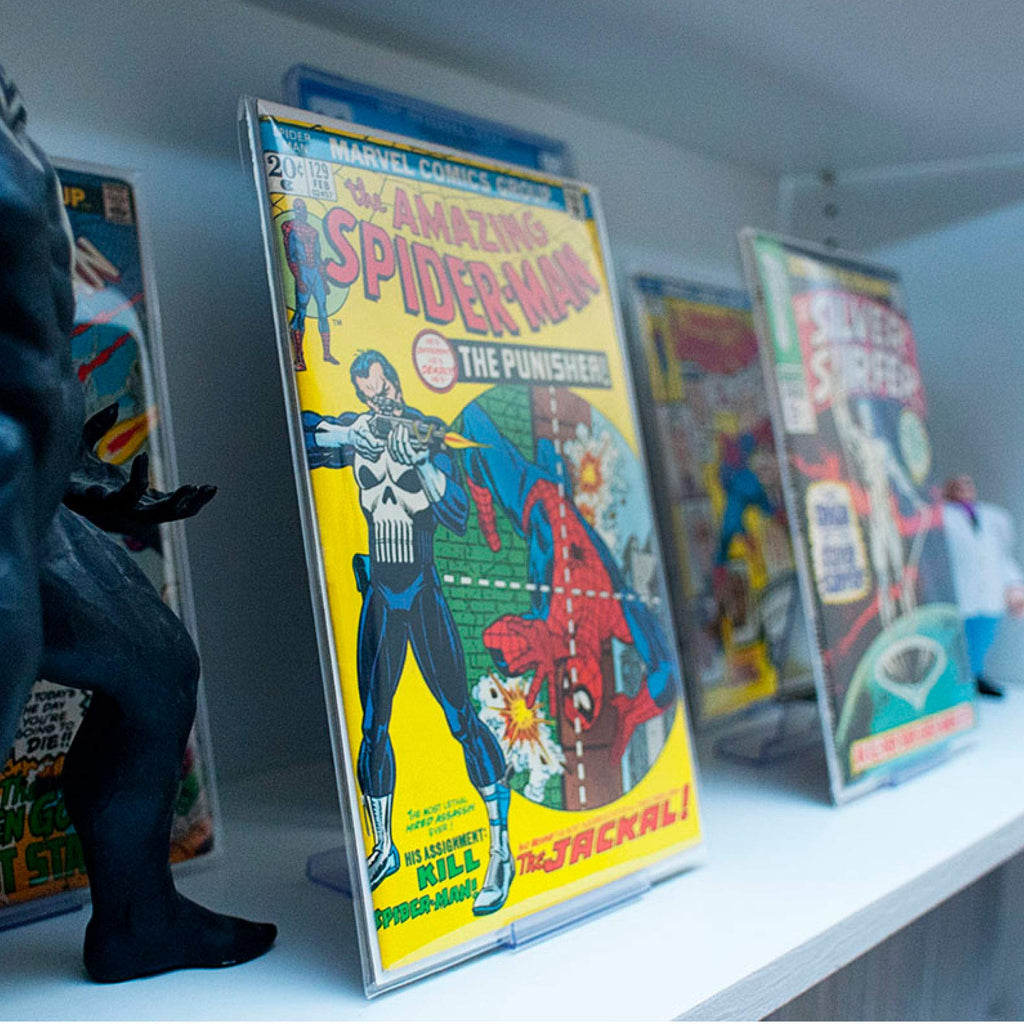 CollectorMount Comic Book Frame - Adjustable Wall Mount & Stand, 5 Pack