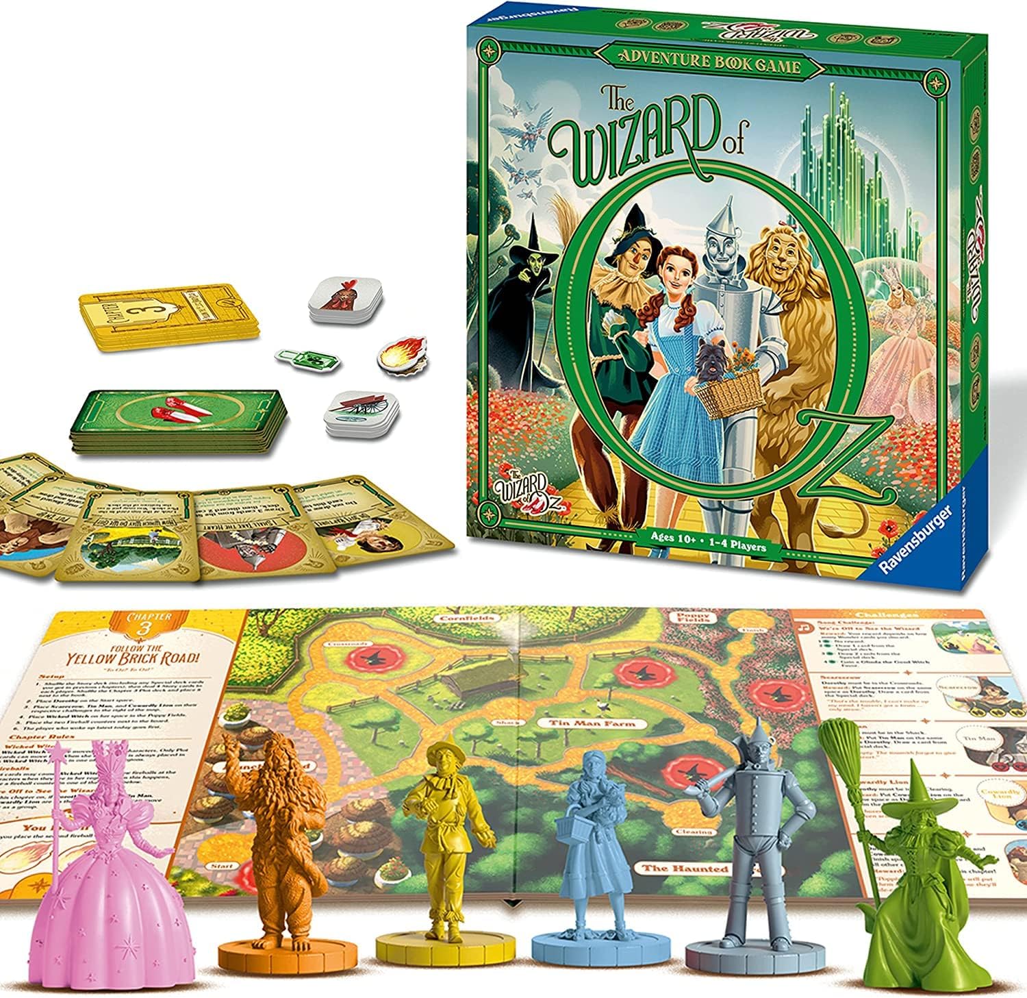 Snaps The Wizard of Oz Adventure Book Game – Family Strategy Board Game