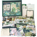 Draupnir Aesthetic Scrapbook Kit | A6 Grid Notebook Junk Journal Set