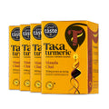 Taka Turmeric Organic Masala Chai Tea Bags – 4 Pack (60 Teabags)