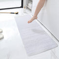 HITSLAM Non-Slip Loofah Shower Mat | 120x40cm Quick-Dry PVC Bath Mat