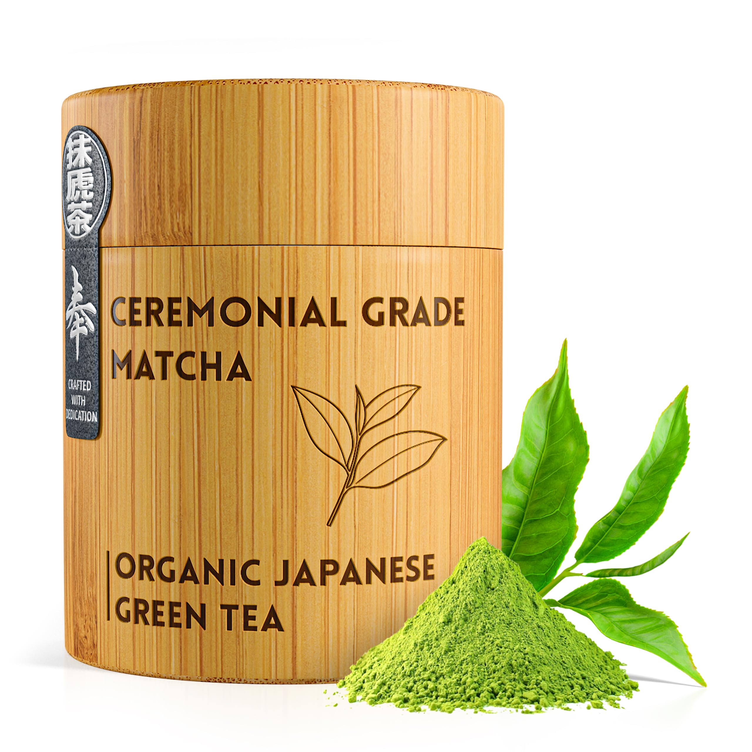 MATCHITA Organic Ceremonial Grade Japanese Matcha Green Tea Powder (40g)