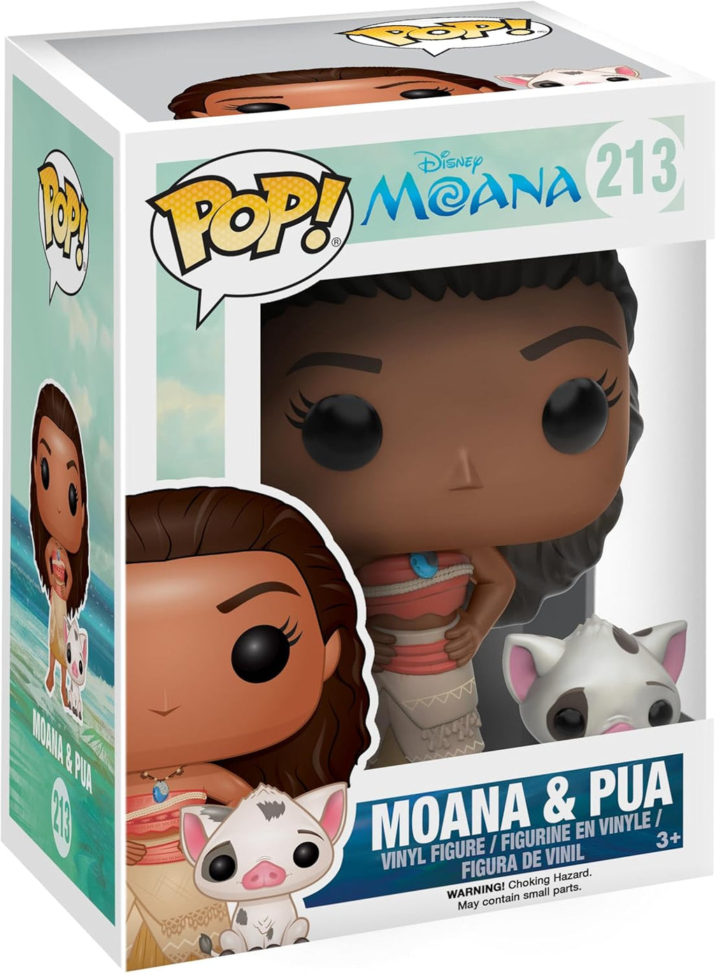 Funko Pop! Disney: Moana & Pua Vinyl Figure #213 - 3.75-inch Collectible