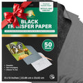 MyArtscape Graphite Transfer Paper – 9" x 13" Waxed Carbon Sheets, 50pk