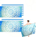 2Pack Microfibre Beach Towels for Adults,Microfibre Lightweight Beach Towel
